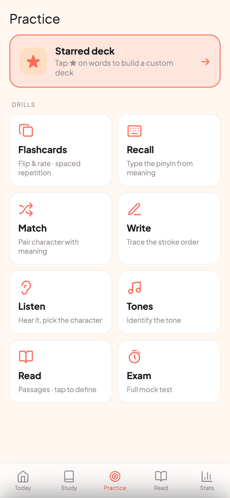 Hub latihan Study Chinese